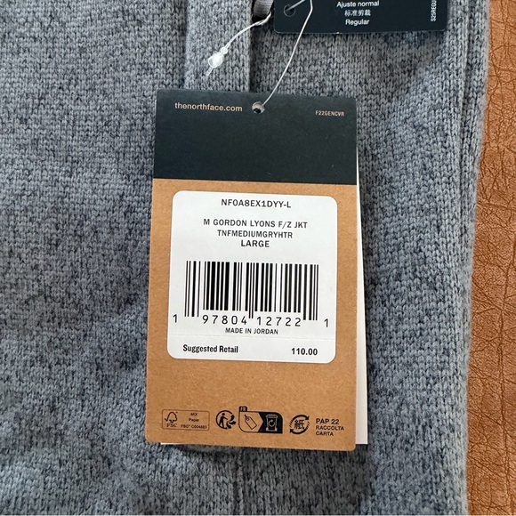 The North Face Men's Gordon Lyons Full Zip Jacket - Picture 3 of 6